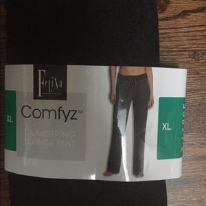 Felina Comfyz Gray Drawstring Lounge Pants Size XL